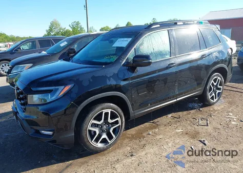 2022 Honda Passport Awd Elite из США, поврежденный, VIN 5FNYF8H01NB003681